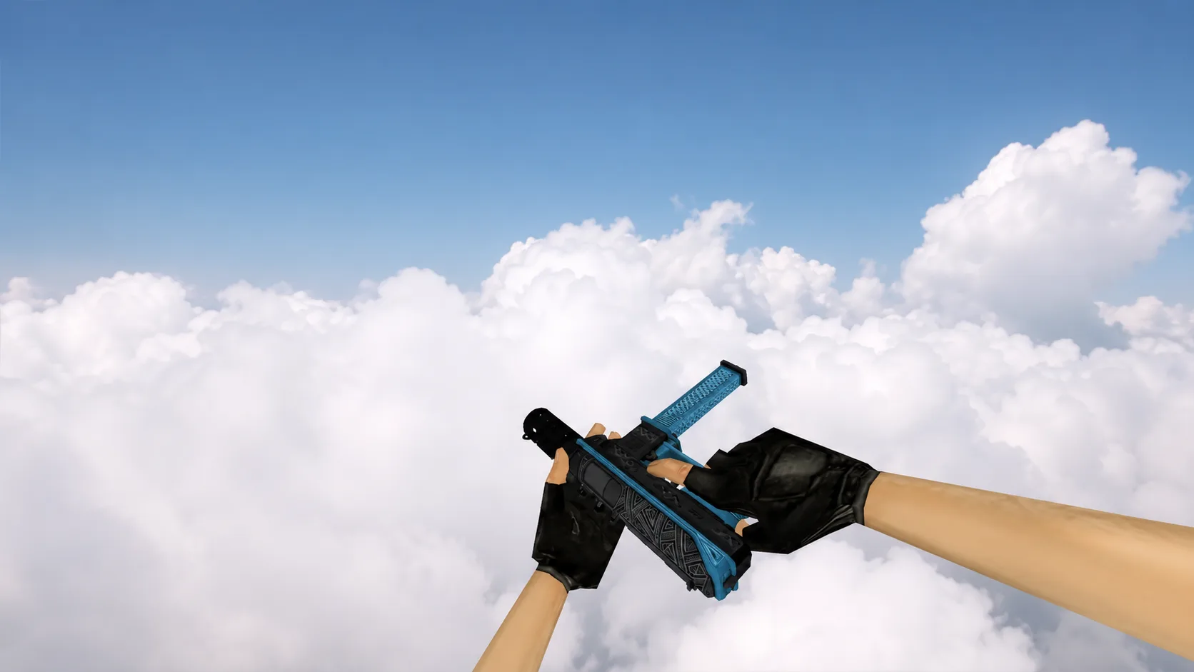 Model TEC-9 "Tread Blue" for CS 1.6 — 3