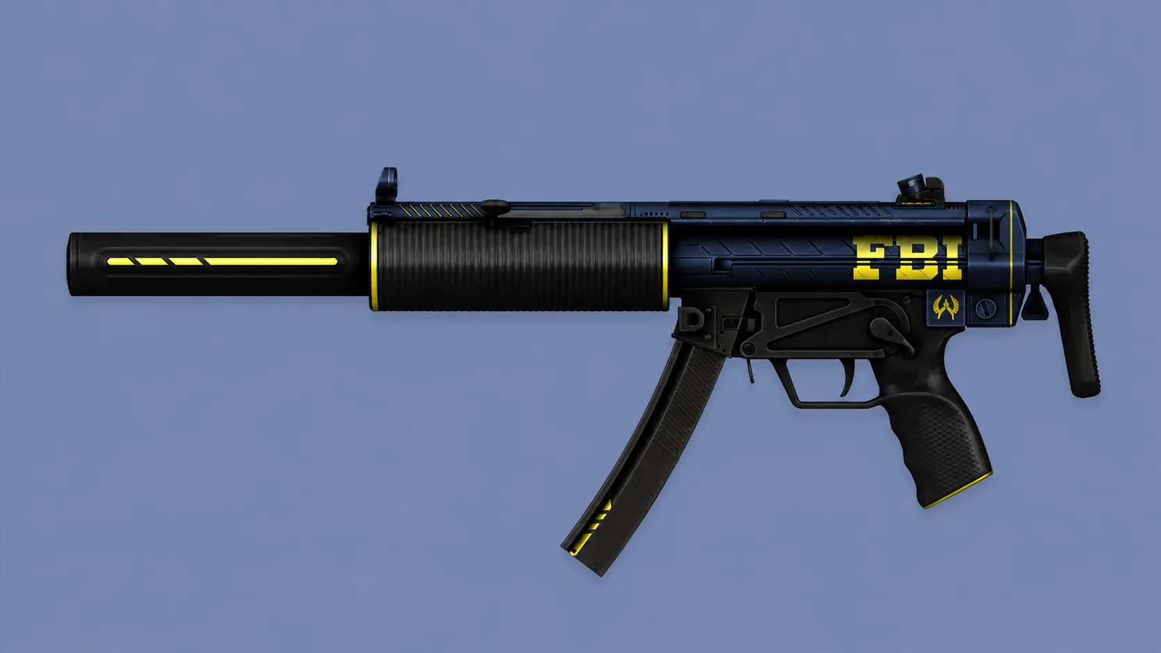 Model MP5-SD "Agent" for CS 1.6 — 2
