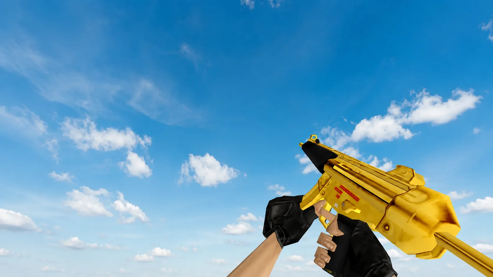 Model MP5 "Golden" for CS 1.6 — 2