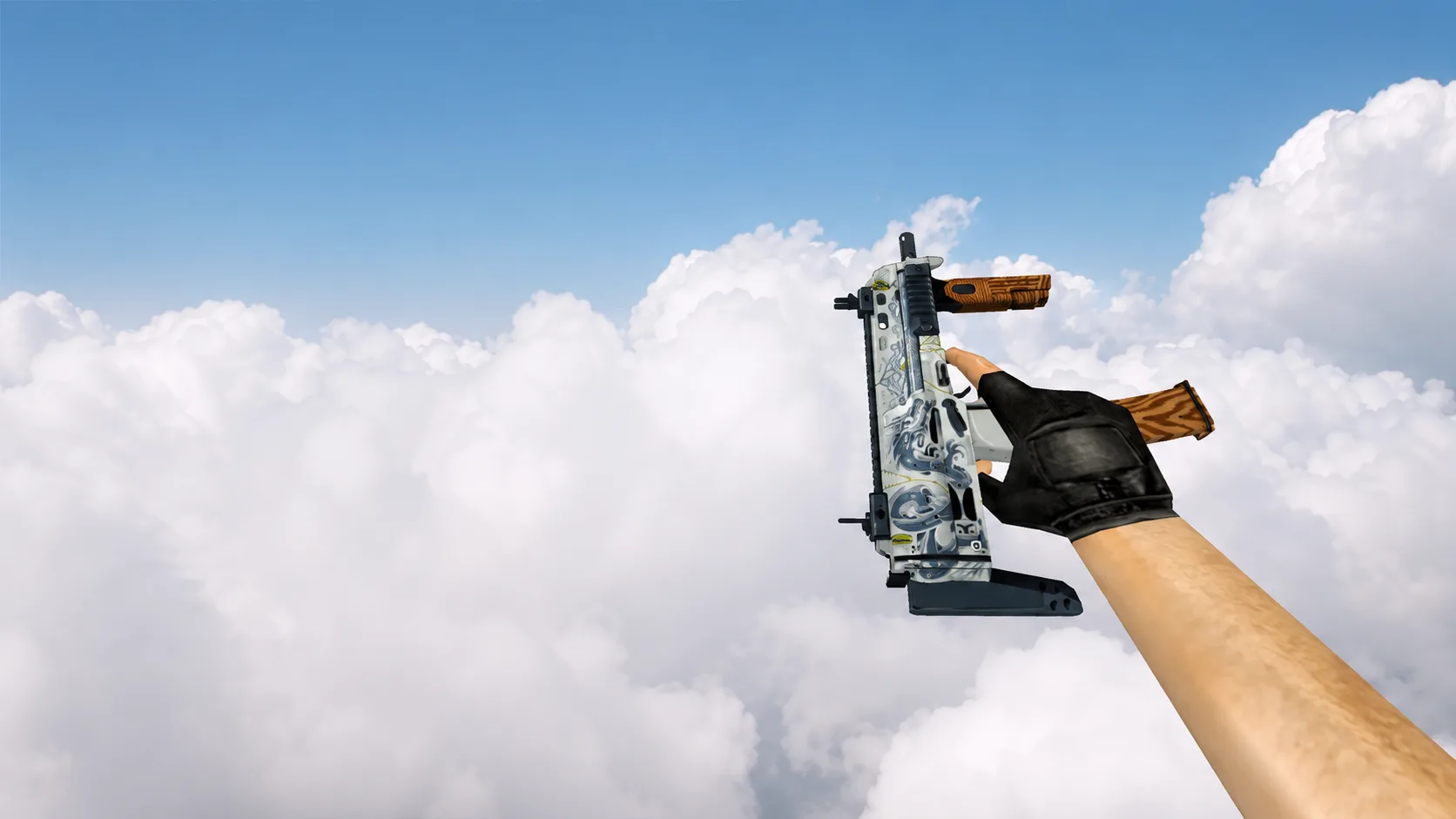 Model MP7 "Kintsugi" for CS 1.6 — 2