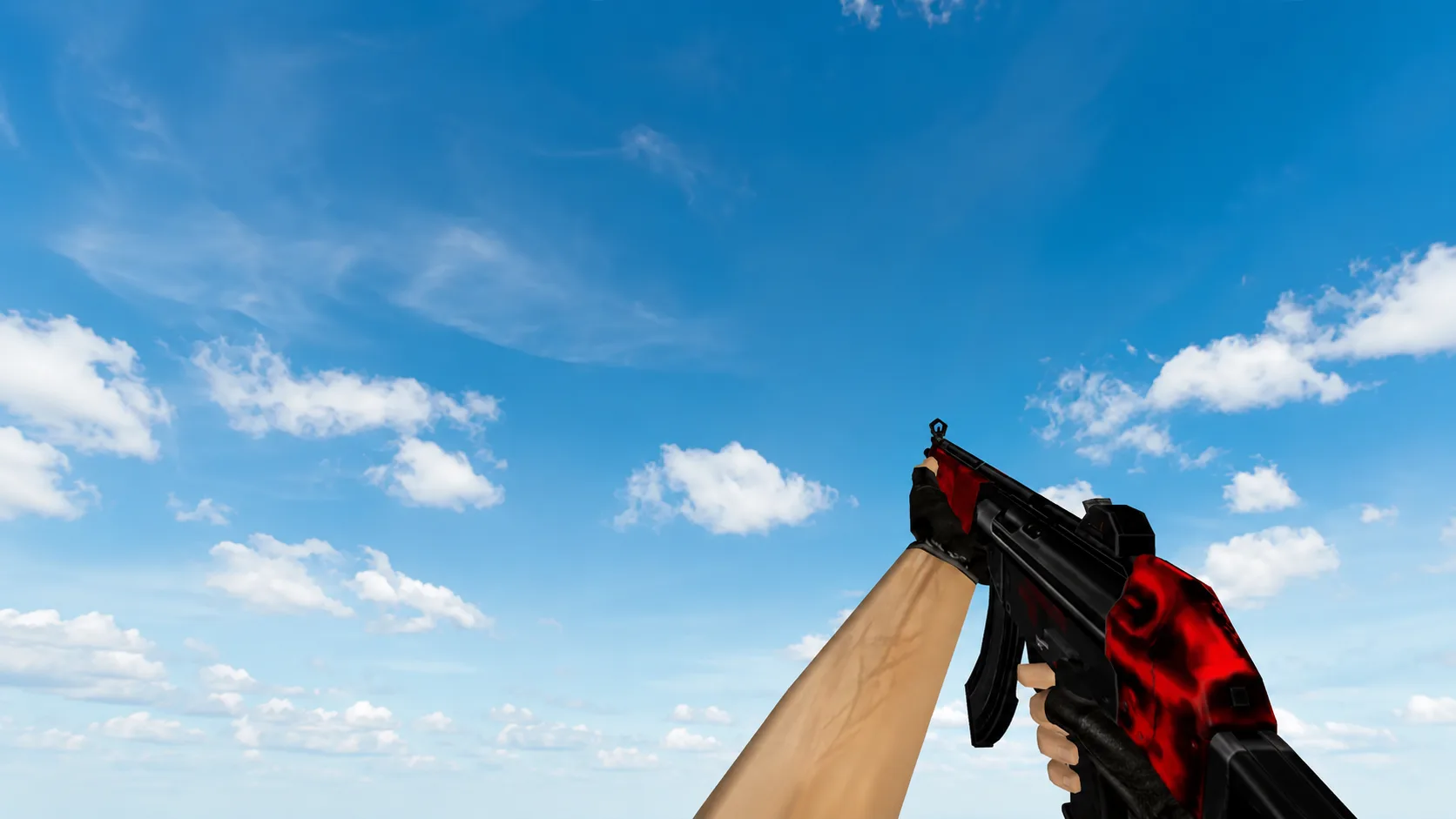 Model MP5 "Red Parts" for CS 1.6 — 3