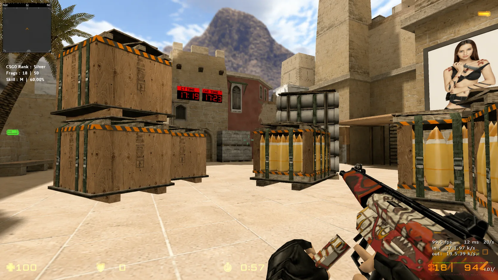 Model MP5 „Hellfire” dla CS 1.6 — 3