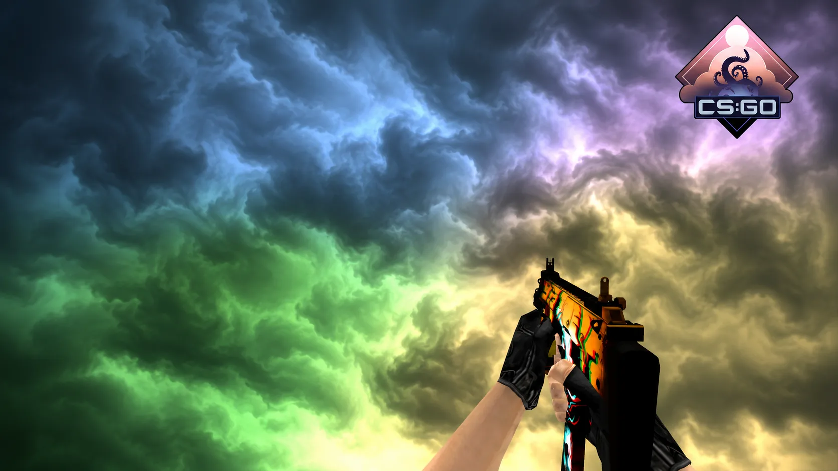 Model MP7 "Abyssal Apparition" for CS 1.6 — 2