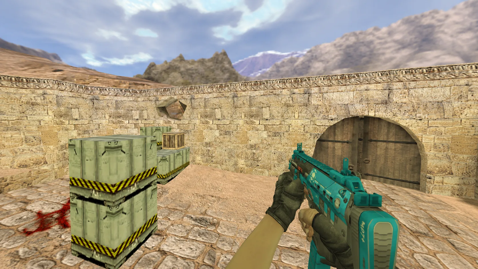Model MP7 "Cirrus" for CS 1.6 — 2