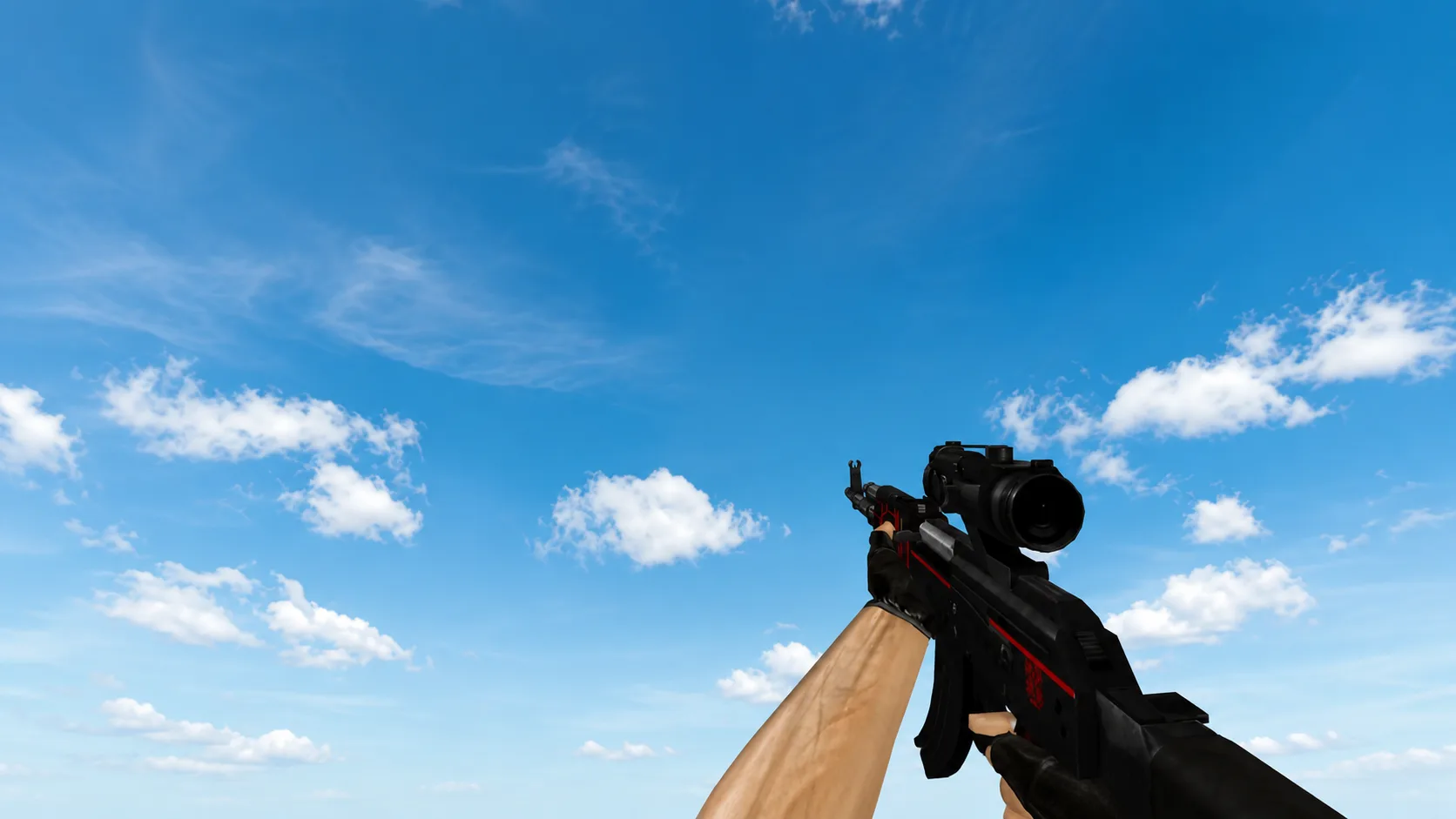 Модель AK74 "Red-Line" для CS 1.6 — 2