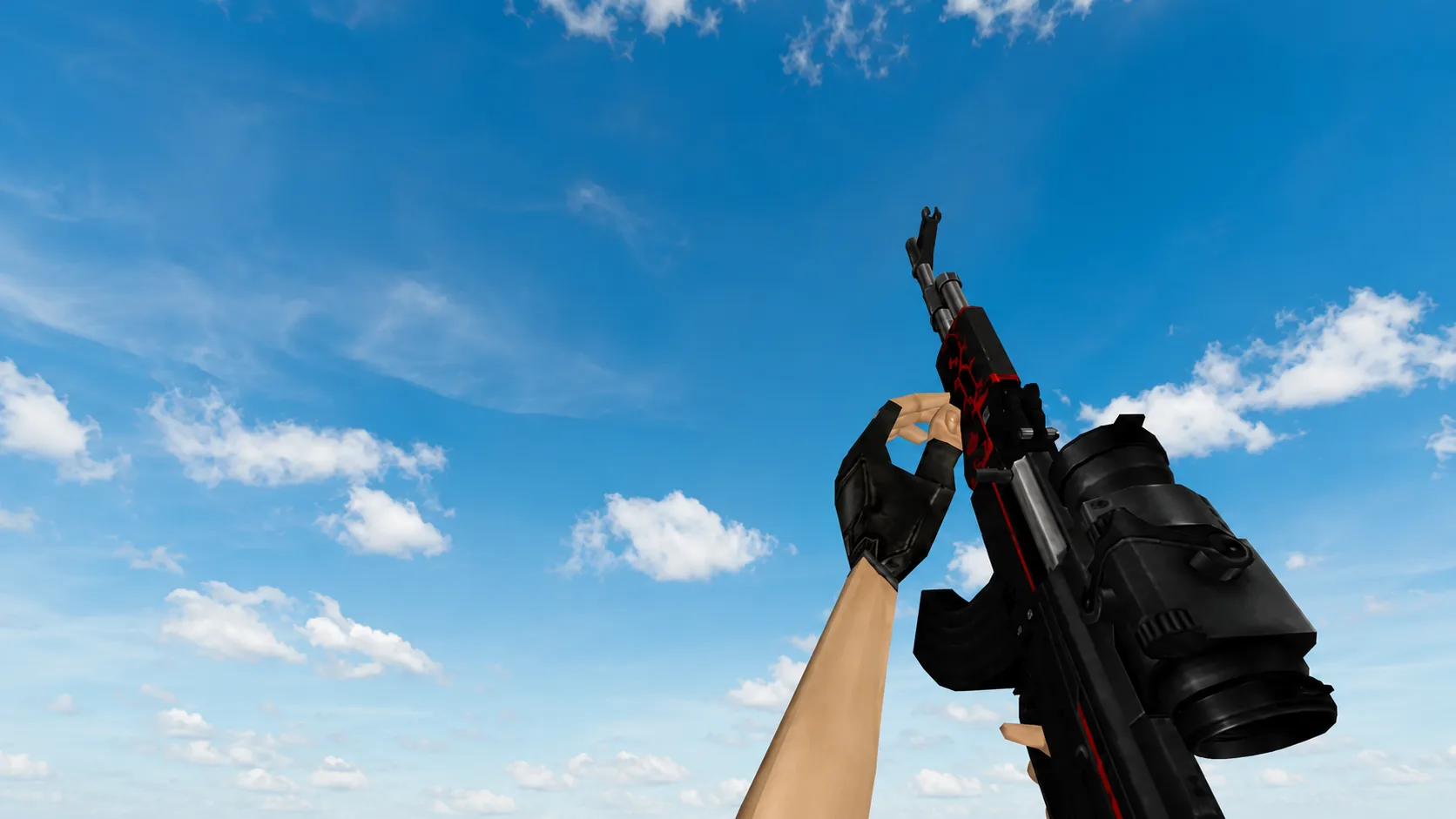 Модель AK74 "Red-Line" для CS 1.6 — 3