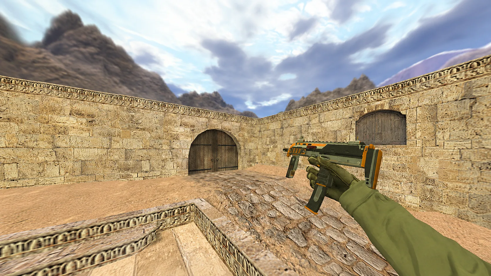 Модель MP7 "Robotics" для CS 1.6 — 2