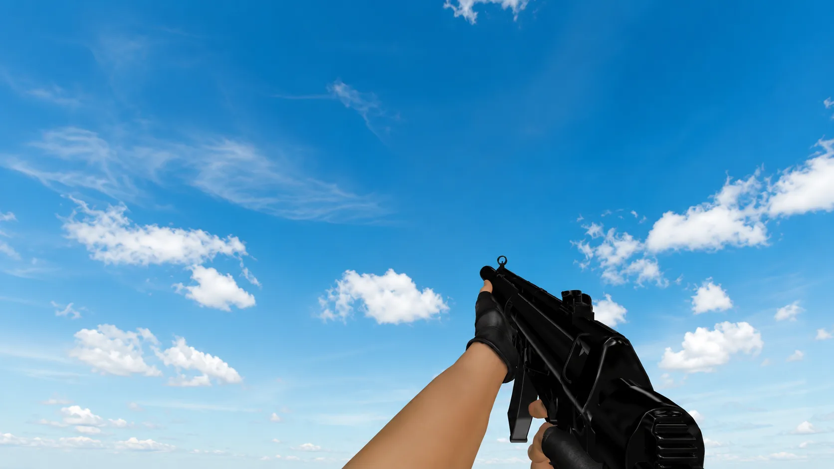 Model MP5-SD "Chrome" for CS 1.6 — 2