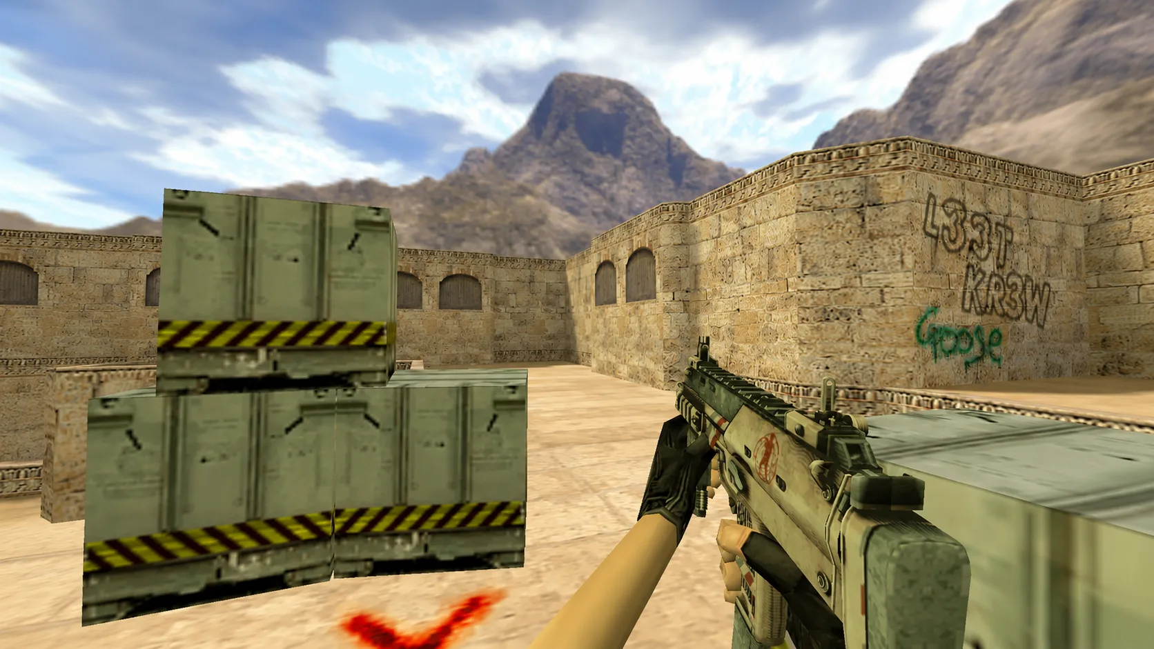 Model MP7 „Dostawa specjalna” dla CS 1.6 — 2
