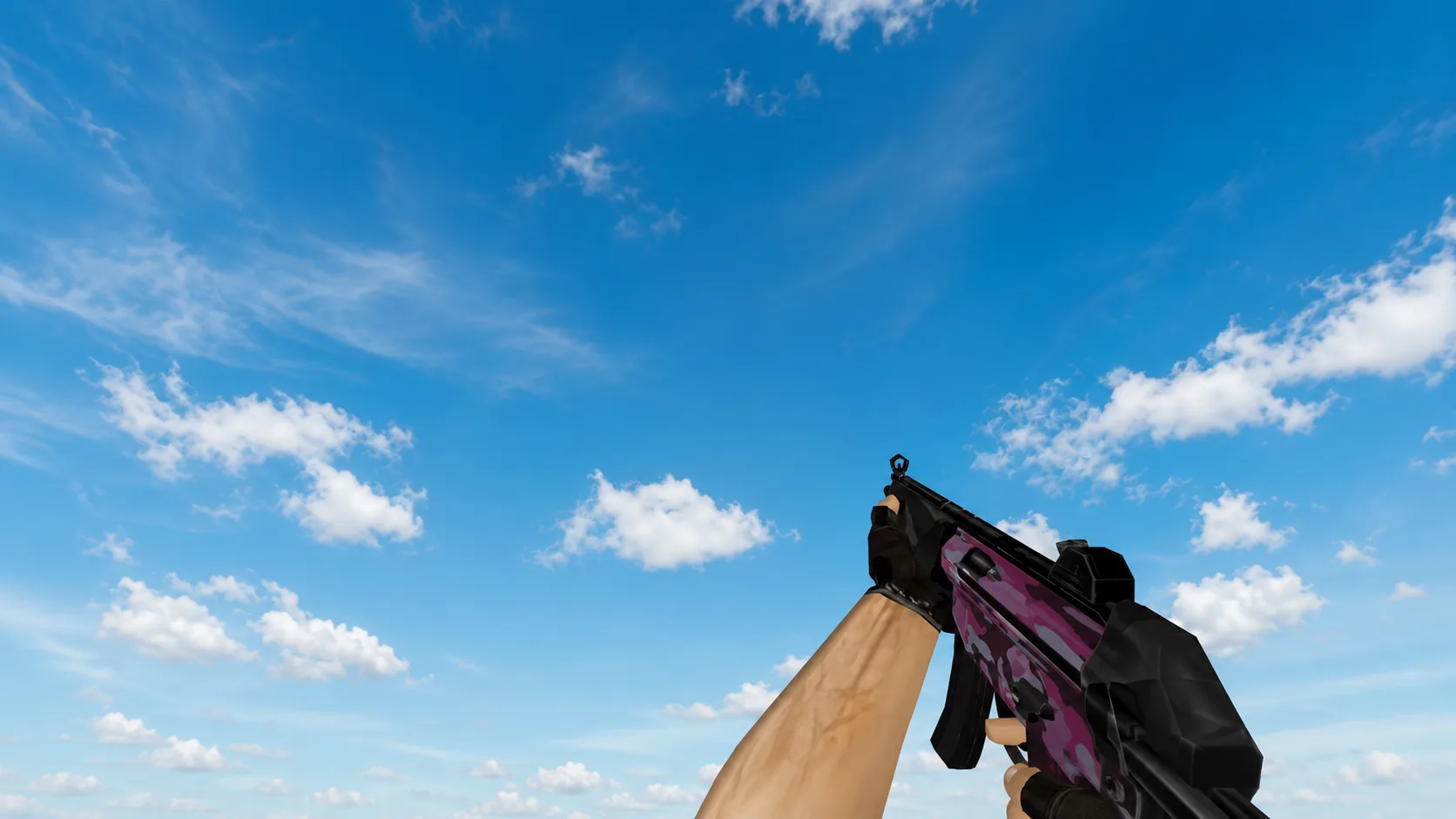 Model MP5 „Różowy Camo” dla CS 1.6 — 3