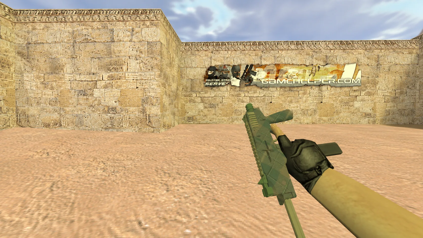 Model MP9 "Green-Plaid" for CS 1.6 — 3
