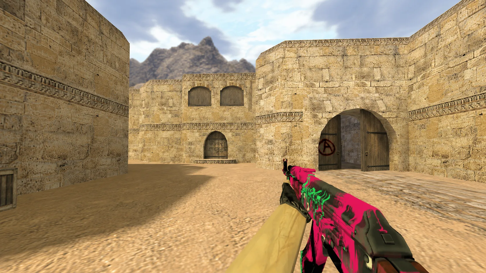 Model AK-47 "Neon-Revolution" for CS 1.6 — 2