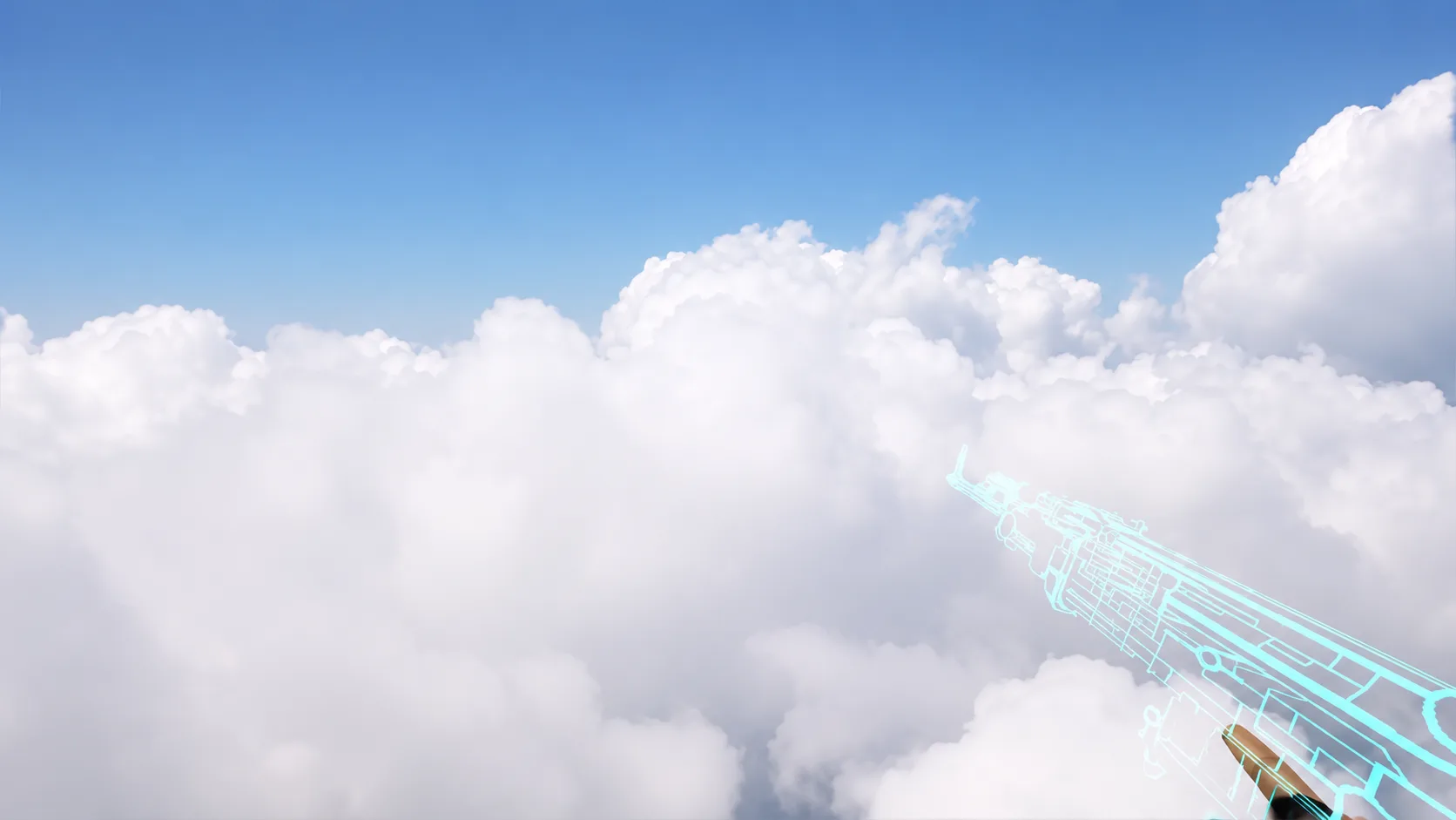 Model AK-47 "TRON" for CS 1.6 — 3