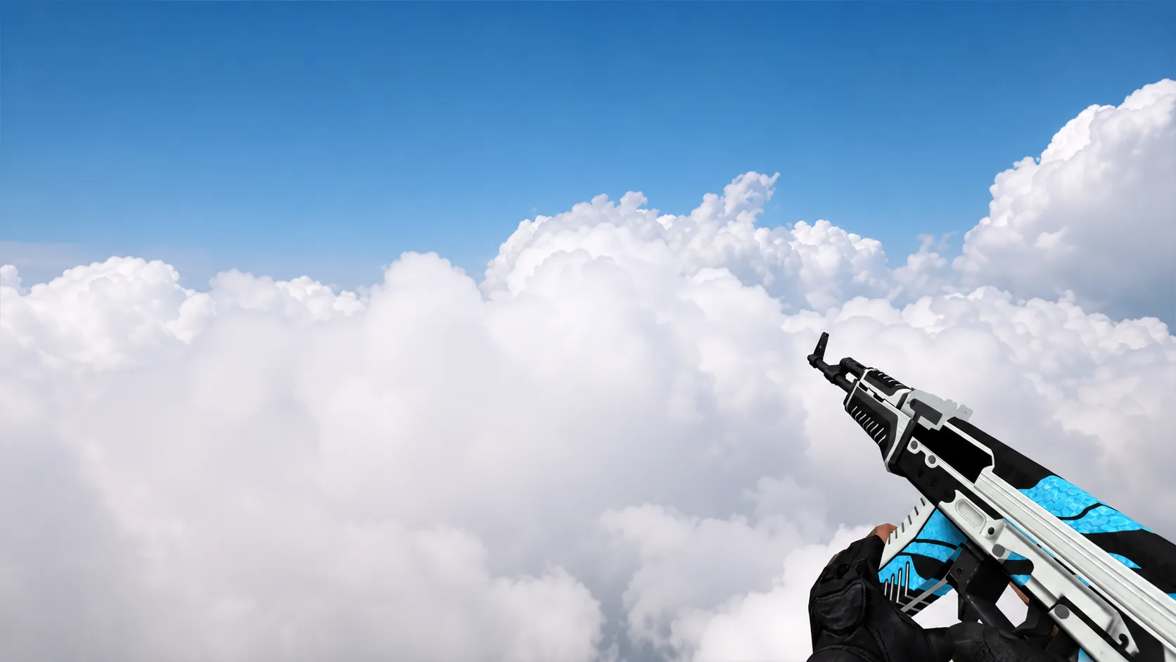 Модель AK-47 Default "Vulcan" для CS 1.6 — 2