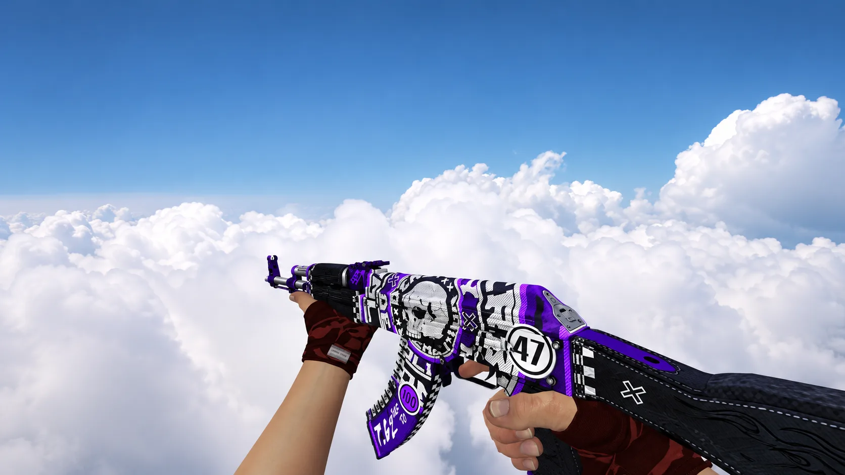 Model AK-47 „Demolition Purple” dla CS 1.6 — 4