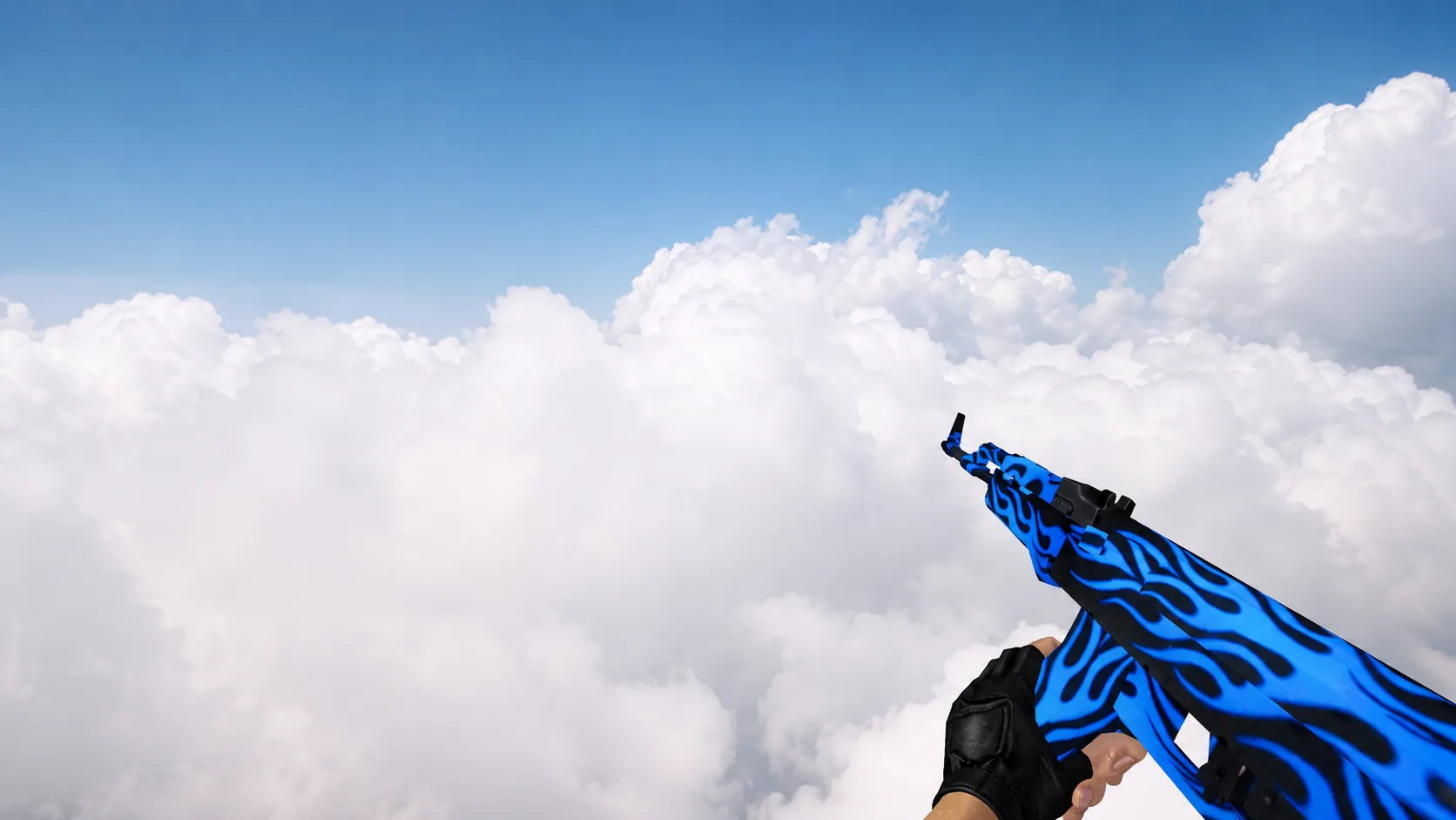 Model AK-47 „Blue Flame” dla CS 1.6 — 2