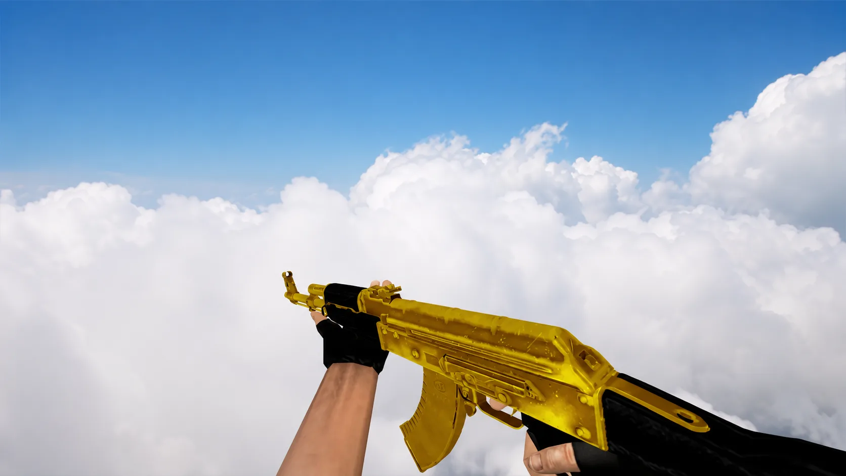 Модель AK-47 "Golden Anim" для CS 1.6 — 4