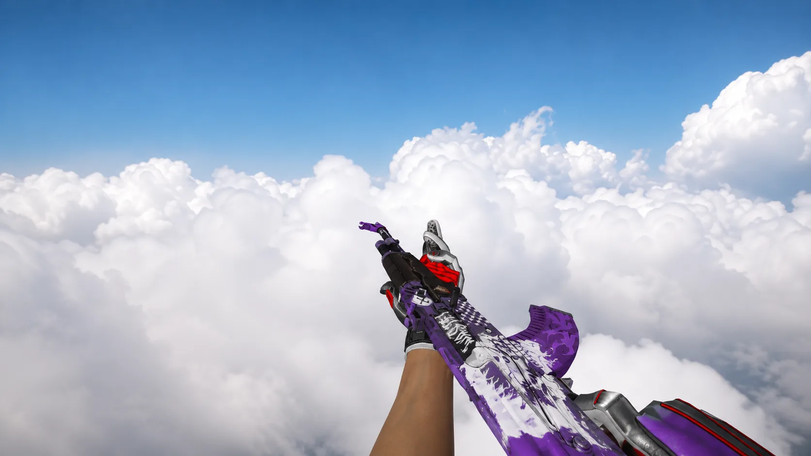 Model AK-47 „Rise Purple” dla CS 1.6 — 3