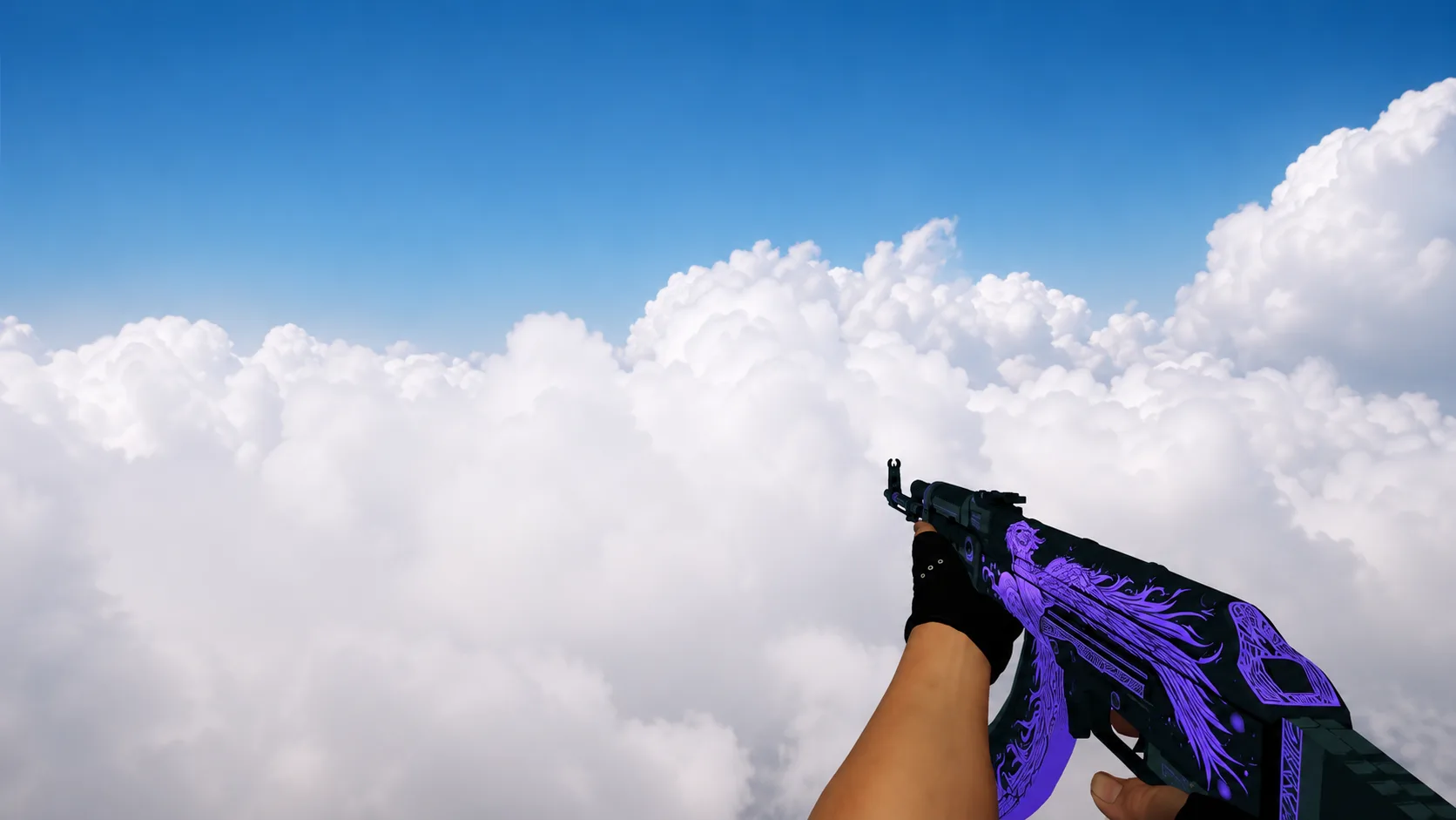 Model AK-47 „Phoenix Rise Purple” dla CS 1.6 — 4