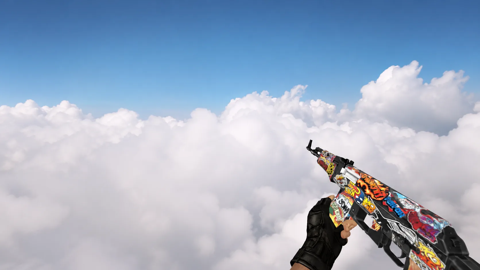 Model AK-47 Default "Sticker" for CS 1.6 — 2