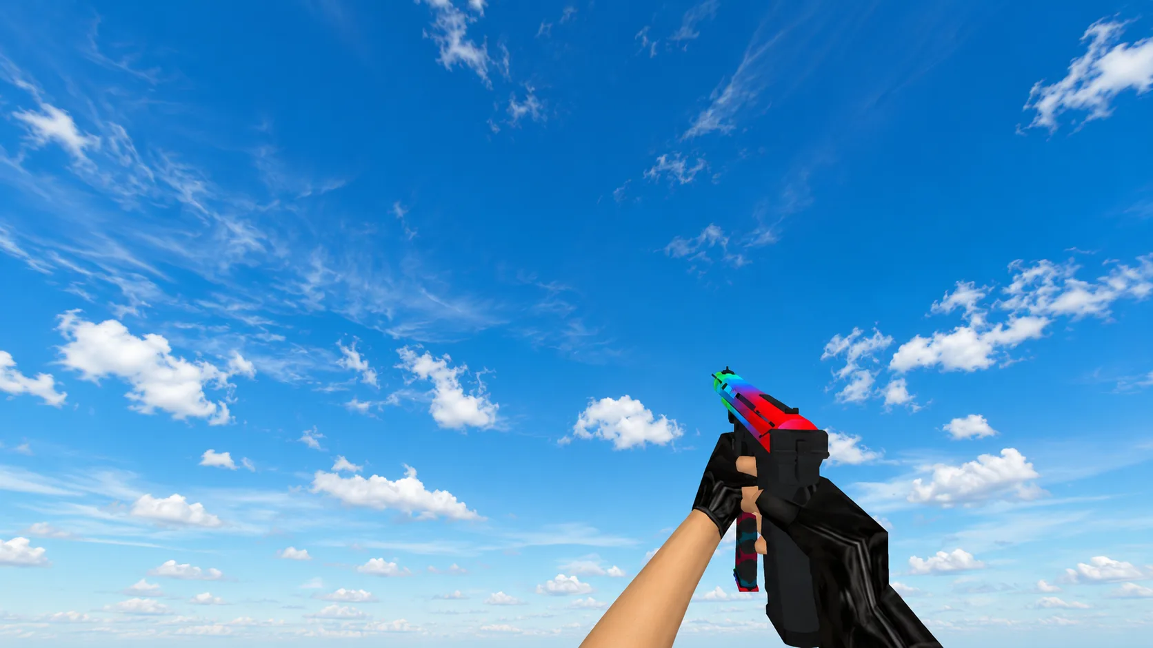Model TEC-9 "Rainbow" for CS 1.6 — 2