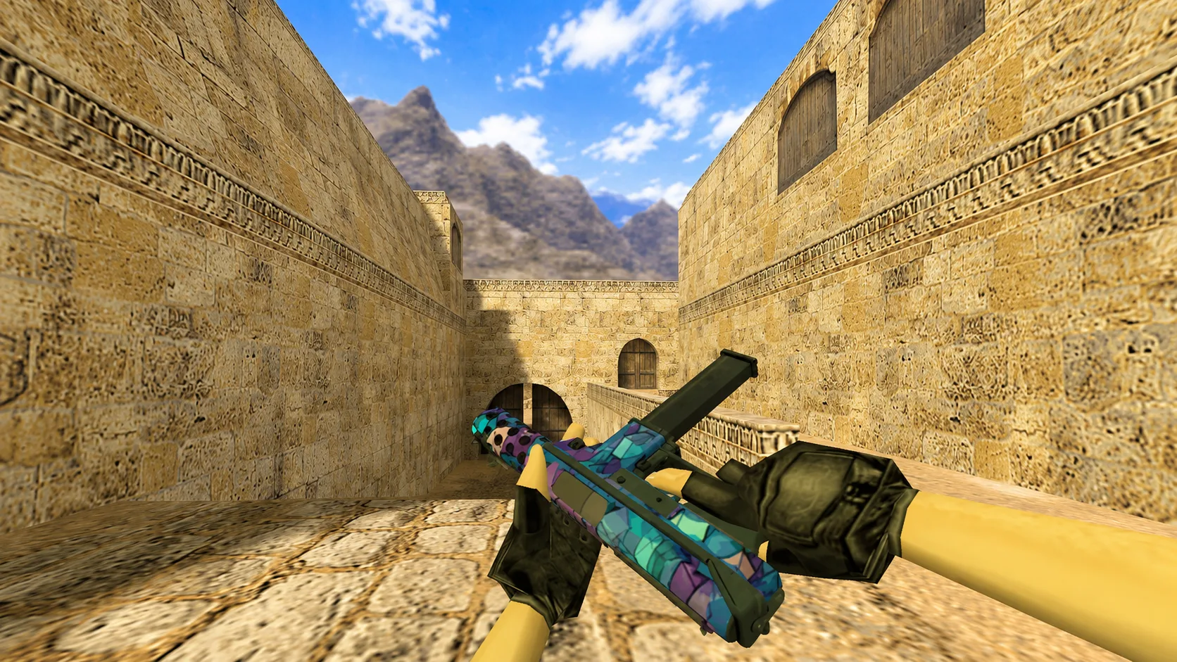 Model TEC-9 „Cubes-World” dla CS 1.6 — 3