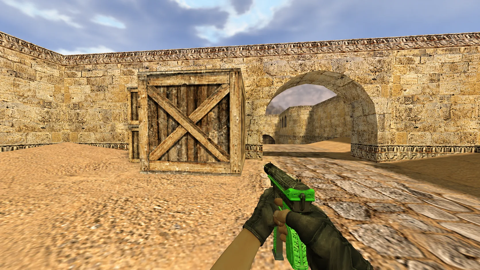 Model TEC-9 „Mr-Green” dla CS 1.6 — 2