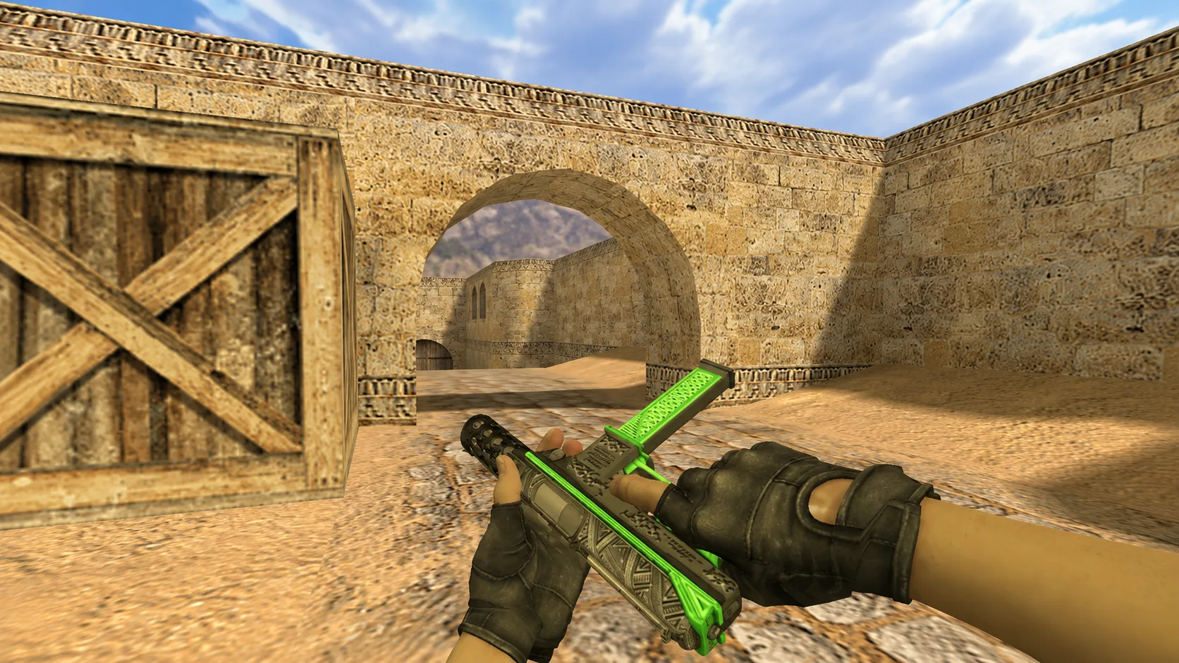 Model TEC-9 „Mr-Green” dla CS 1.6 — 3