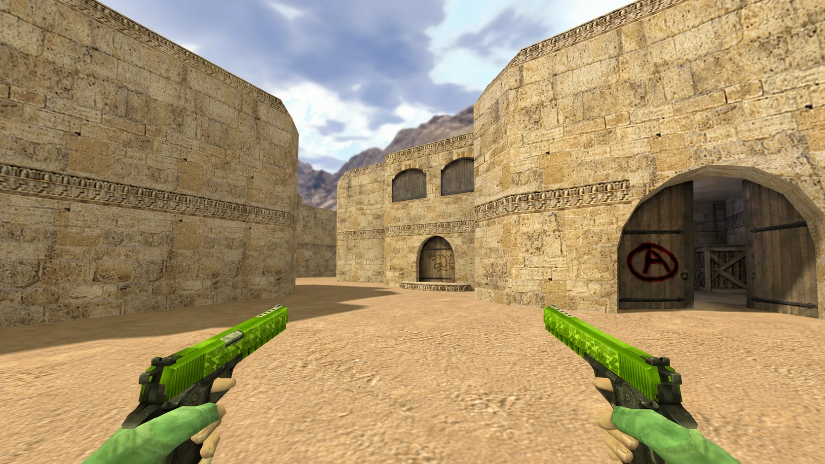 Модель Dual Berettas "Double Impact" для CS 1.6 — 2