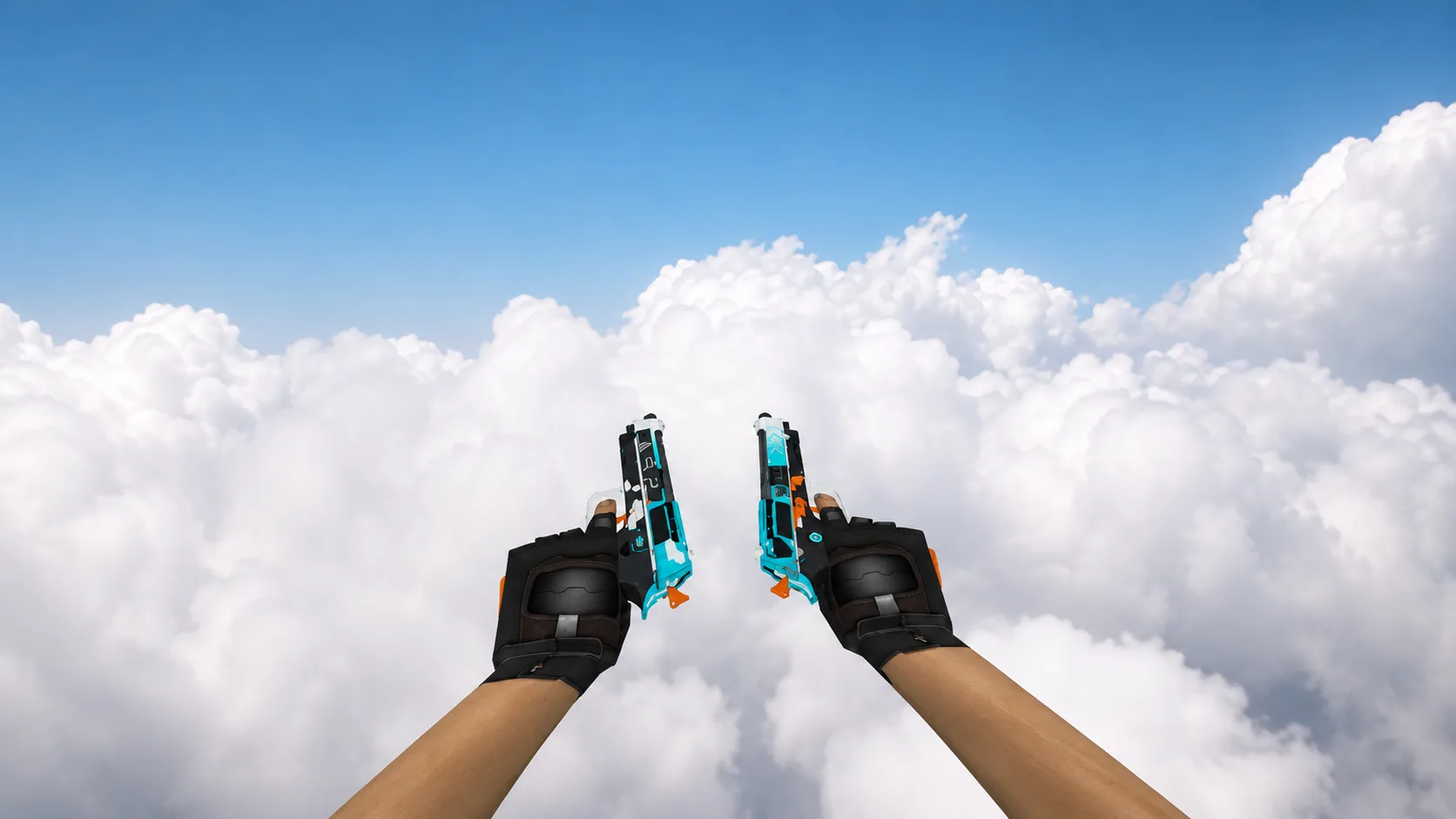 Model Dual Berettas "Trigger Happy" for CS 1.6 — 3