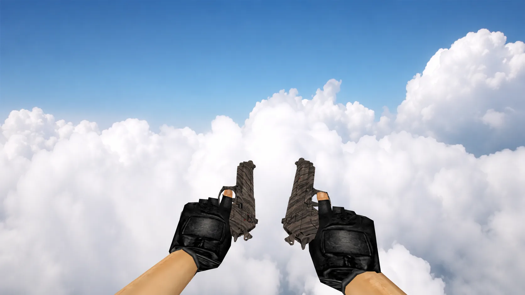 Model Dual Berettas "Drift Wood" for CS 1.6 — 2