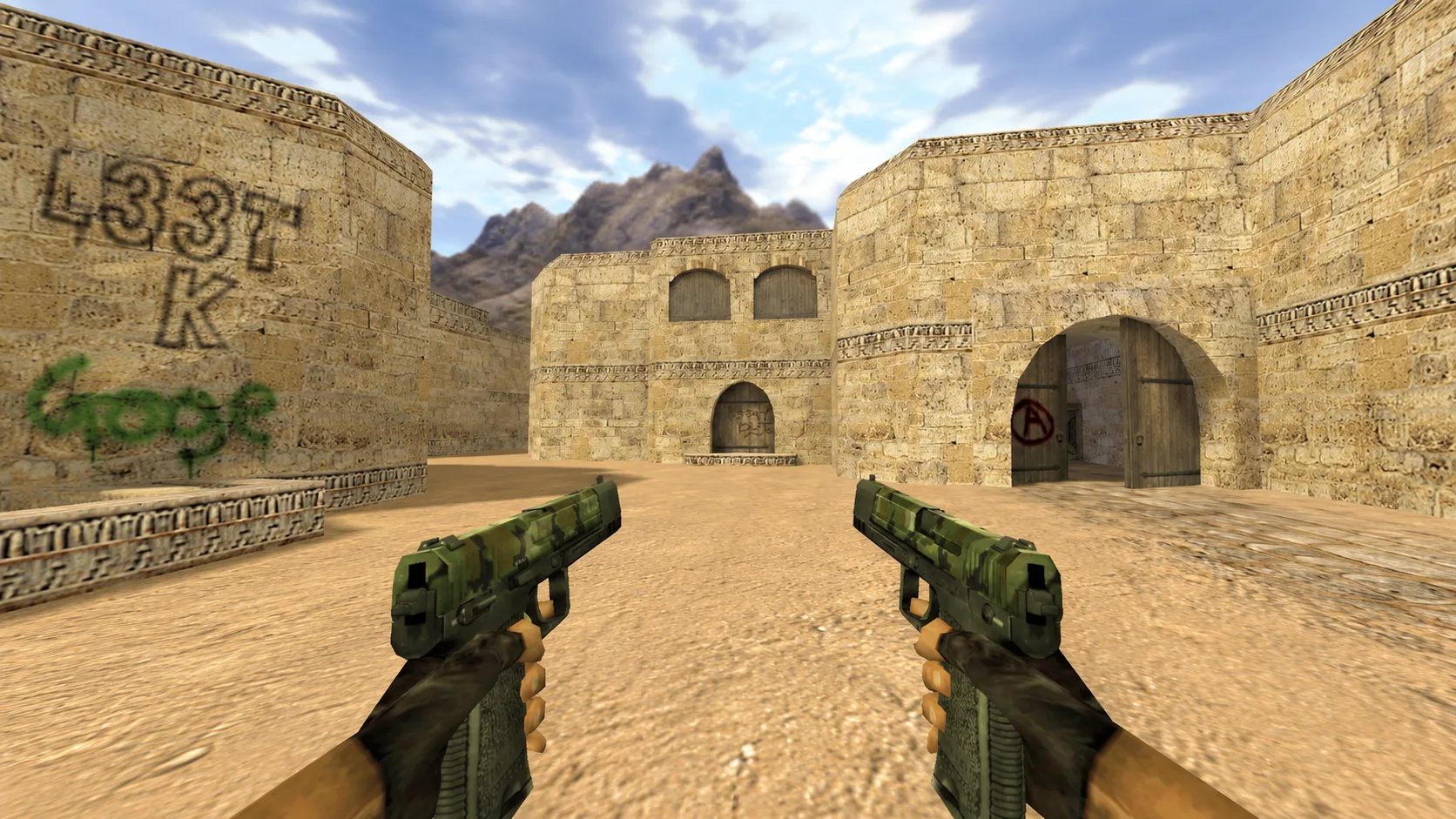 Model Dual USP "Camo" for CS 1.6 — 2