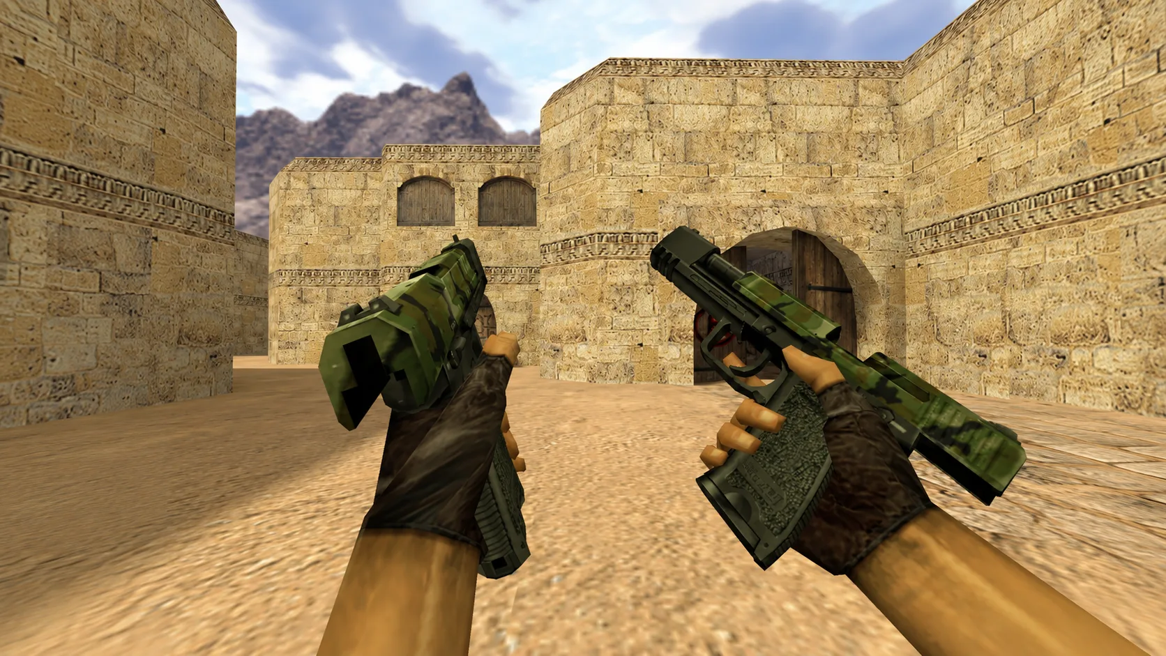 Model Dual USP "Camo" for CS 1.6 — 3