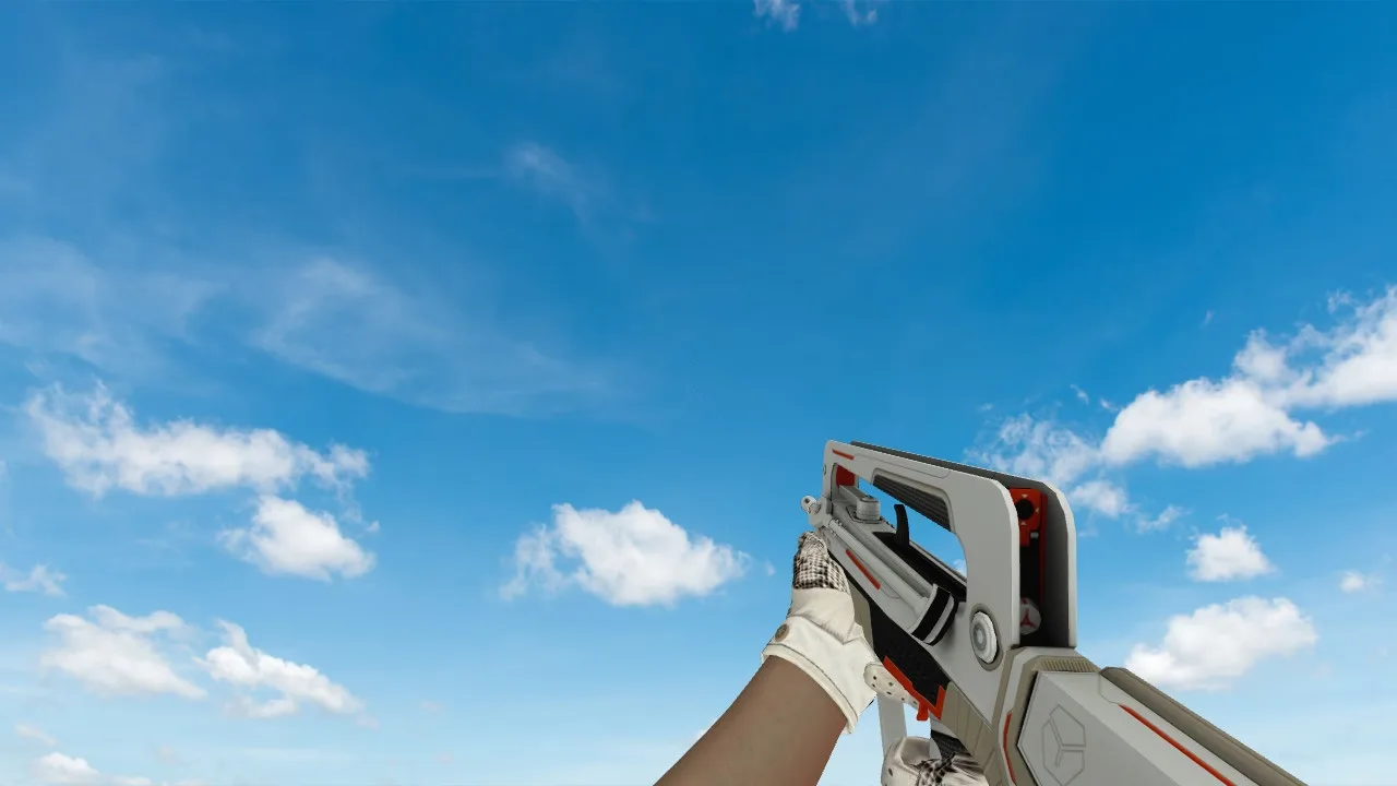 Скачать скин Famas «Механо-пушка» для CS 1.6 с перчатками