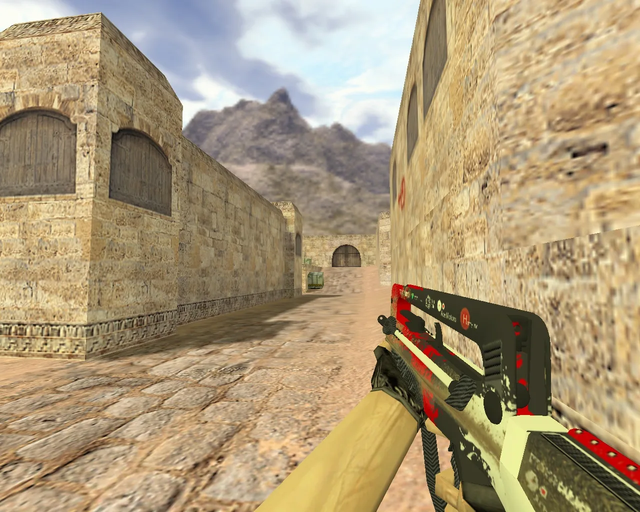 Модель Famas Защитный каркас для оружия CS 1.6 - Скачать бесплатно