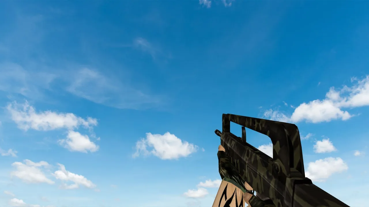 Famas Camouflage Weapon Model for CS 1.6 - Free Download