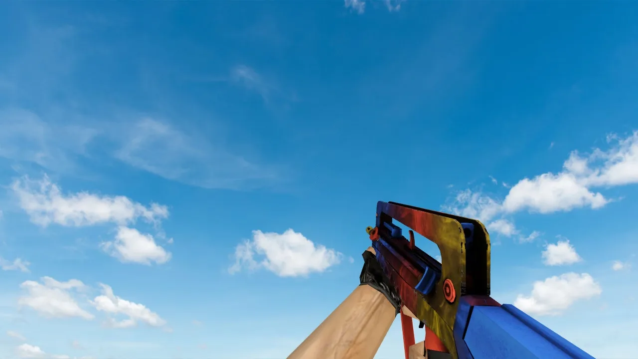 The Famas "Marble Gradient" weapon model for CS 1.6 - Download for free