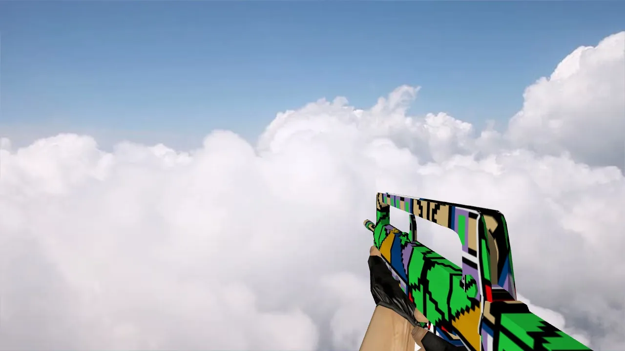 Модель оружия Default Famas Pixel для CS 1.6 - Скачать бесплатно — 1