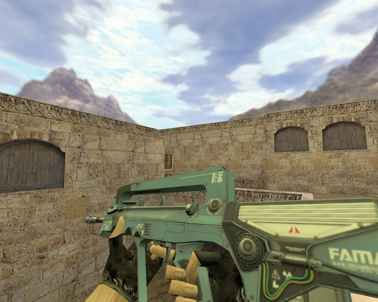 Model broni Famas Sky Falcon do CS 1.6 – Pobierz za darmo