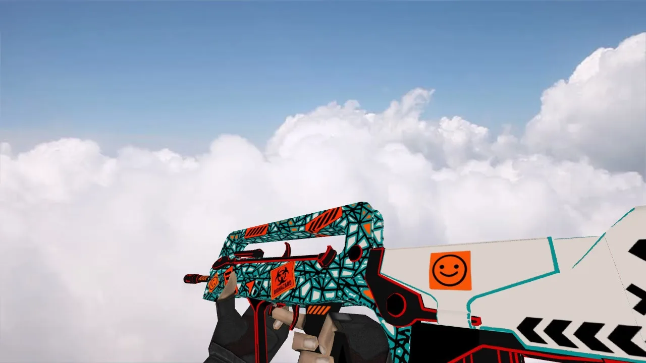 Модель оружия Famas Angry Emoji для CS 1.6 - Скачать бесплатно