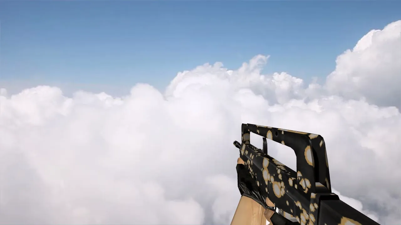 Модель оружия Default Famas PaintBall для CS 1.6 - Скачать бесплатно