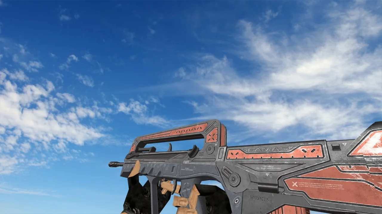Famas Venice weapon model for CS 1.6 - Free Download
