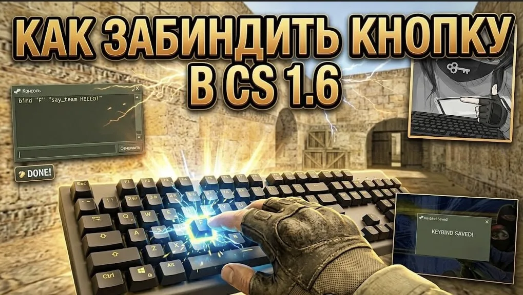 How to bind a button in CS 1.6