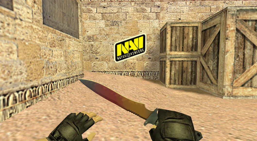 Graffiti „Logo NaVi” dla CS 1.6 — 1