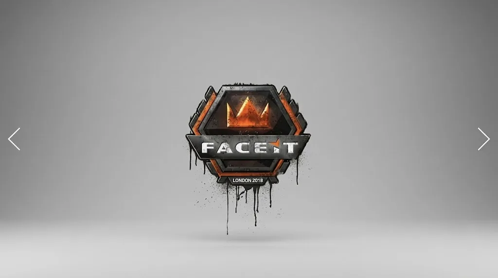 Graffiti „FACEIT | Londyn 2018” dla CS 1.6 — 1