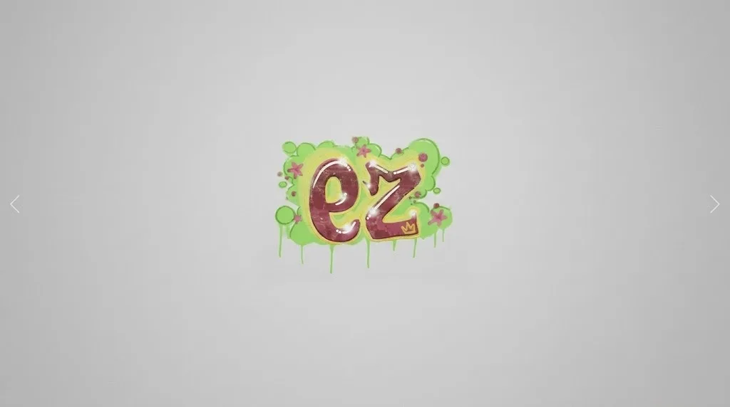 Graffiti „EZ” dla CS 1.6 — 1