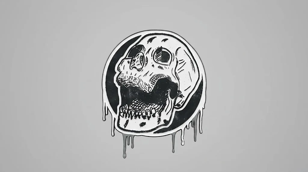 "Open Skull" graffiti for CS 1.6 — 1