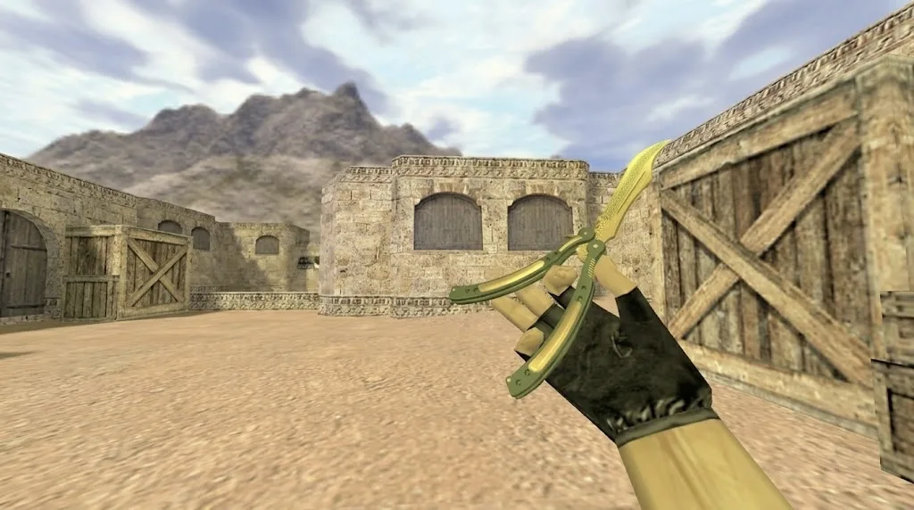 Модель «Нож-бабочка Лор» для CS 1.6 — 1