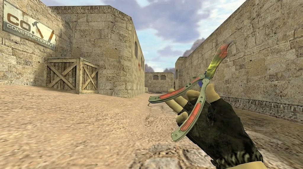 Model “Butterfly Knife Marble Gradient” for CS 1.6 — 1