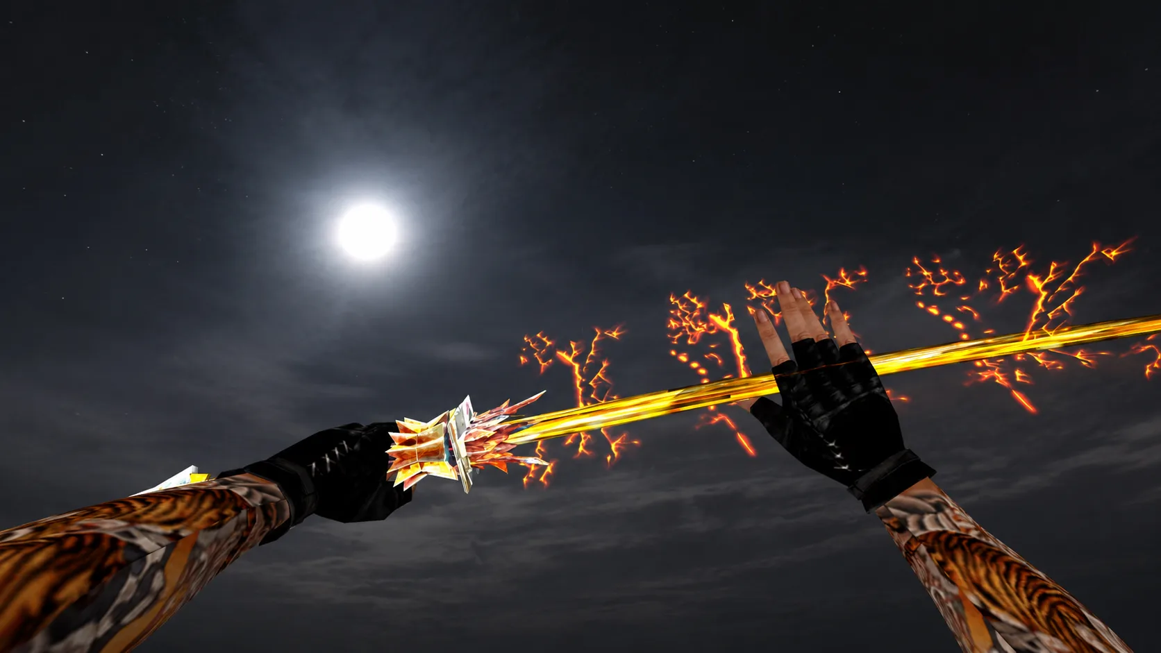 Knife "Golden Katana" — 1
